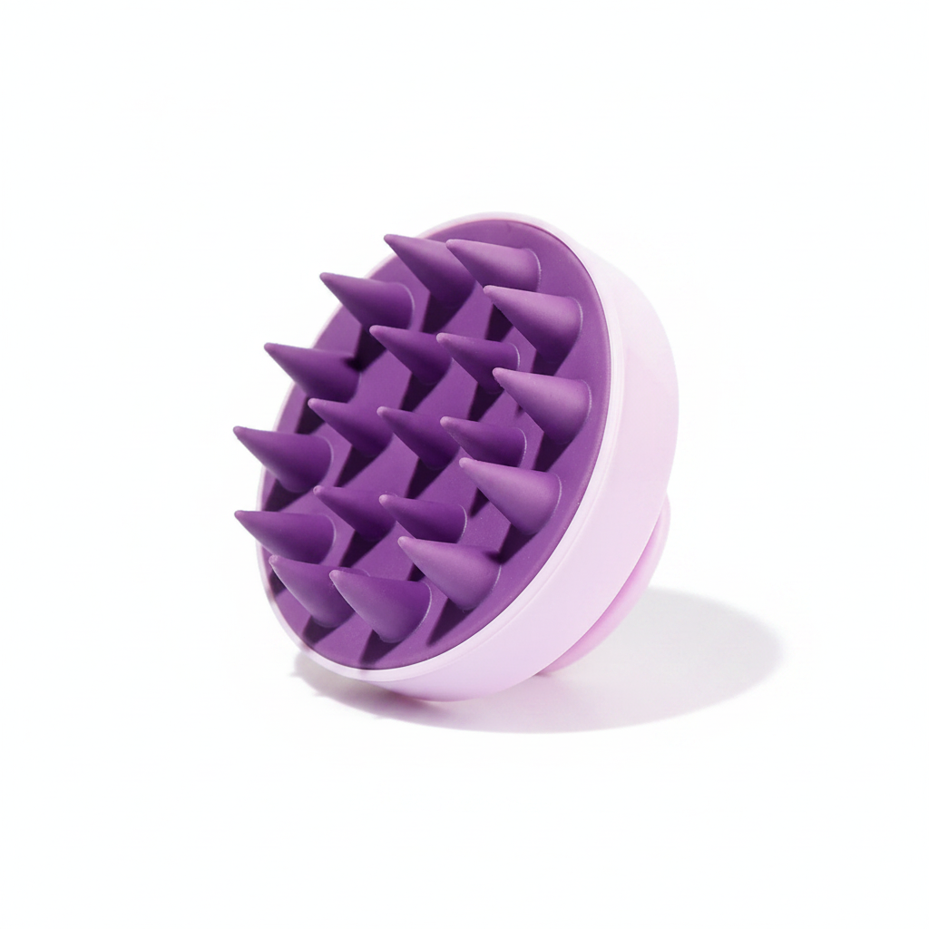 Scalp Massager Double Purple